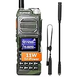 BAOFENG UV-25 Tri-Power Amateur Funkgerät Handgerät, 11W Langstrecken Radio, UHF VHF FM Air...