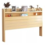 Kopfteil Dorm Room Headboard Twin Einzelbett, Lackierbar King-Size-Storage-Kopfteil für...