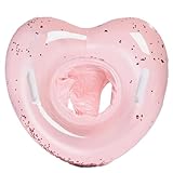 Aufblasbarer Schwimmring Herz Schwimmring Schwimmreifen Aufblasbarer Schwimmring für Pool