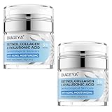 OUKEYA 3% Retinol Creme + 5% Niacinamid & Hyaluron - Anti-Aging Gesichtspflege mit Acetyl...