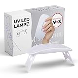 Original Miss Sophie UV LED Lampe I Nagellampe für UV Gel-Nagelfolien I UV-Lampe Nägel I Tragbarer...