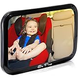So Peep Baby Rücksitzspiegel - Baby Erstausstattung fürs Auto - Kindersitz-Spiegel für Babys &...