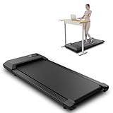 Superun Walking Pad - Laufband Schreibtisch für Zuhause mit Pitpat APP & Fernbedienung - Treadmill...