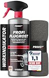 Prinox Profi Flugrostentferner Spray 550ml + Premium Tuch - Entfernt hartnäckigen Flugrost &...