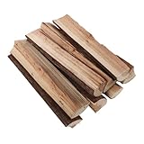 WHAMVOX 8 Stück Dekorative Kaminholzscheite 22cm aus Witterungsbeständigem Zedernholz – 8 Stück...
