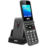 SPC Stella 2 - Mobiles Klapphandy für Senioren, große Tasten, einfach zu bedienen, intelligenter...