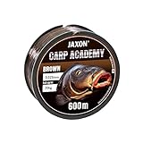 Jaxon Karpfenschnur Angelschnur CARP Academy 600m Spule 0,25-0,35mm Feederschnur Karpfen Monofile...