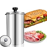Dynaeuty Schinkenkocher Druckschinkenkocher, Edelstahl-Fleischpresse für gesundes hausgemachtes...