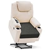 HAVARGO Großes Sitzkissen, doppellagiger Memory-Schaum Sitzkissen für Liegestühle, Sofas, Sessel,...