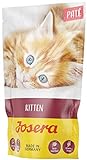 JOSERA Paté Kitten (16 x 85 g) | getreidefreies Katzenfutter mit Huhn, Karotte und Lachsöl | Super...