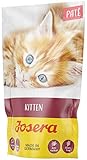 JOSERA Paté Kitten (16 x 85 g) | getreidefreies Katzenfutter mit Huhn, Karotte und Lachsöl | Super...