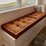 WLXFF Bankauflage Samt, Küchenbankkissen für Innenmöbel, Sitzkissen Bank, Sitzkissen Sitzpolster...
