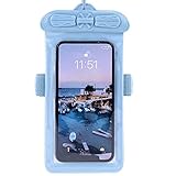 Vaxson Hülle Blau, kompatibel mit Nokia 2760 Flip, Wasserdichte Tasche Handyhülle Waterproof Pouch...