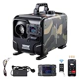 VEVOR 8 kW Dieselheizung 12 V / 24 V All in One Diesel-Luftheizung mit Bluetooth-App & Fernbedienung...