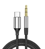 PaYuanRaoTi 2PCS USB C auf 3,5 mm AUX Kabel, 1m, Mit Smartphones Tablets Laptop Für Auto...