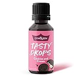 Flavour Drops GymQueen Tasty Drops 30ml, kalorienfreie, zuckerfreie und fettfreie Flavdrops, Aroma...