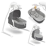 LIONELO Henny 3in1 Baby Wippe, Babyschaukel und Babyliegestuhl, Babywippe Elektrisch mit...