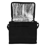 IMIKEYA Wiederverwendbare Thermotasche Klein 21x14x17cm Lunchbag aus Aluminiumfolie Isolierte...