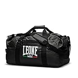 LEONE 1947, Rucksacktasche, Unisex-Erwachsene, Schwarz, Taglia Unica, AC908