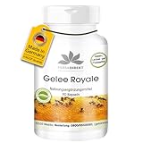 Gelée Royale Extrakt 500mg - 90 Kapseln, 4-fach konzentriert aus 2000mg Gelée Royale - Royal Jelly...