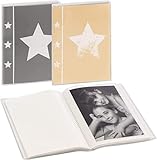 Hama Skies Synthetic Grey Fotoalbum und Protector - Fotoalbum (beige, grau, synthetisch, 10 x 15 cm,...