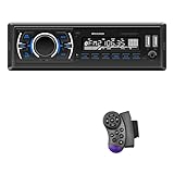 M.I.C.D3307 : DAB+ Autoradio mit Bluetooth Music Freisprecheinrichtung I FM Radio I 1A Smartphone...
