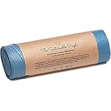 TSP Recycling Zugband Müllbeutel 20L - zu mind. 90% aus Post-Consumer-Abfällen (PE) - Blauer Engel...