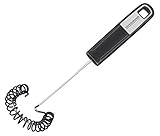 Fackelmann Spiralbesen 27 cm SENSE, praktischer Küchenhelfer mit Funktionsteil aus Edelstahl &...