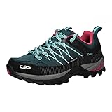 CMP Damen Rigel Low Wmn Trekking Wp Walking Shoe, Deep Lake-Acqua, 41 EU