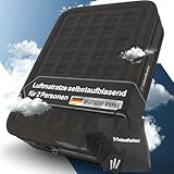 Heimfleiss® Luftmatratze 2 Personen | Premium Luftbett selbstaufblasend 150x200 cm | Schnell...