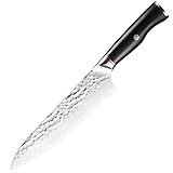 Schmieden Handgefertigtes Kochmesser Edelstahl Küchenmesser Set Scharfes japanisches Santokumesser...