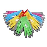 Milisten 4 Paare Gartenhandschuhe Xxs Verschleißfest Reißfest Flexible Latex Arbeitshandschuhe...