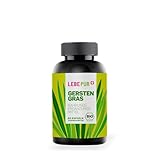 Lebepur Bio Gerstengras Kapseln, 60 hochdosierte Kapseln mit 1000 mg pro Kapsel, vegan, 100%...