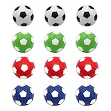 RAYNA GAMES 12 Stück Kickerbälle, 36MM Tischfußball, Reguläre Größe Kickerbälle, ABS Tabletop...