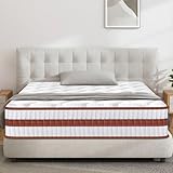 Matratze 90 x 190 cm, Taschenfederkernmatratze Höhe 26 cm, Öko-Tex Zertifiziert, Federkernmatratze...