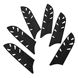 NUOBESTY 6 Stück Küchenmesser Schutzhüllen aus Kunststoff Haushaltsmesser Klingenschutz Sicherer...