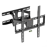 VonHaus Kipp- und Schwenkbare TV Wandhalterung für 24-65'-Bildschirme mit Wasserwaage, Max. VESA...