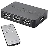 Hdmi-kompatibler Splitter mit 3 Anschlüssen, Hub-Box, automatischer Umschalter,...