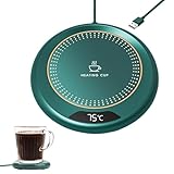 Kaffeebecherwärmer, verstellbar, mit 3 Temperaturstufen, tragbar, USB-betrieben, beheizter...