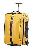 Samsonite Paradiver Light - Reisetasche/Rucksack mit 2 Rollen S, 55 cm, 51 L, Gelb