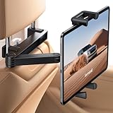 Lamicall Tablet Halterung Auto Kopfstütze - [Doppelt Faltbares Design] Tablethalterungen Auto mit...