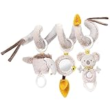 Fehn Activity Spirale Australia - Kinderwagen Spielzeug zum Fühlen und Greifen - Babyspielzeug für...