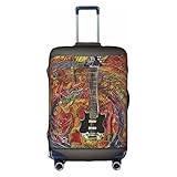 ZhanGM Ästhetischer Kofferschutz, elastische Farbe, Akustik- und Gitarrendruck, Gepäcktasche,...