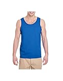 Gildan Tanktop Heavy-Cotton. Royal Blue