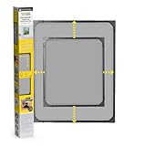 EASYmaxx Insect Protect | Teleskop-Insektenschutzgitter | Fliegengitter Fenster | mit vormontierten...