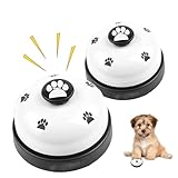 Funngy Trainingsglocken für Haustiere,2 PCS Hund Trainingsglocken Haustier-Trainingsglocken für...