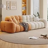 Bubble Cloud Sofa - Bequeme 2-Sitzer Marshmallow Couch für Wohnzimmer, Wohnung oder Schlafzimmer -...