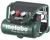 Metabo Kompressor Power Power 250-10 W OF (601544000) Karton, Ansaugleistung: 220 l/min,...
