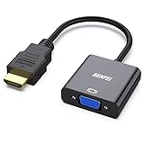 BENFEI HDMI zu VGA, Unidirektional HDMI-Computer zu VGA-Monitor Adapter (Stecker auf Buchse) für...