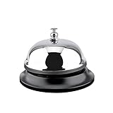 UQMIQURA Tischglocke Tischklingel Rezeptionsklingel, Rezeptionsklingel mit Knackigem...